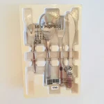 Mopsig Ikea 16 Pc Flatware Set Nib Ilna Vuorivirta Design 003.430.03 New Sealed. Fixed Price $16.20.