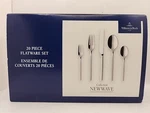 New Villeroy Boch Wave 20 Pc Set For 4 In Box 18/10 #12-6338-9060. Fixed Price $123.29.