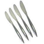Linmark LNM1 Flatware 8" Modern Solid Knife Stainless Set Of 4. Fixed Price $12.18.