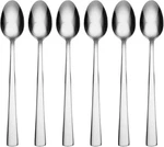 New Oneida Silverware Nocha Tall Iced Teaspoons (set Of 6) Stainless Steel. Fixed Price $20.00.