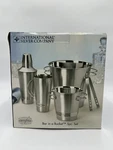 International Silver Company Bar Bucket 5 Piece Set 99110399. Fixed Price $98.99.