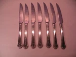 Set 7 Of Steak Knives Hampton Stainless Steel Flatware HSV48 GC2. Fixed Price $28.04.