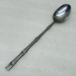 Vtg Orleans Stainless Bamboo ORL23 7-5/8" Teaspoon Mid-century Modern Mcm. Fixed Price $7.95.