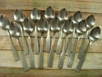 Ekco Eterna Concord Bridge Soup Table Spoon Lot Of 14 Replacement Set Stainless. Fixed Price $26.00.
