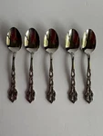 Oneida Chandelier Teaspoons Set Of 5 Very Nice Condition. Fixed Price $29.00.
