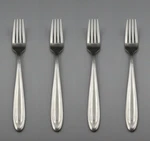 Lenox Cantera Stainless Flatware - Dinner Forks Set Of Four New. Fixed Price $19.97.