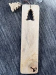 Creative Co-op Mango Wood Cheese And Cutting Board W/ Tree , 18. Fixed Price $22.00.