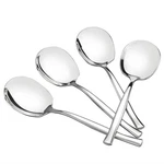 Idomy 8-PIECE Stainless Steel Buffet Serving Spoon, Large Silver. Fixed Price $26.99.