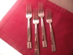 Pieces Towle TWS534 Stainless Steel Dinner Forks 8 1/4" Salad 7 1/2". Fixed Price $24.44.