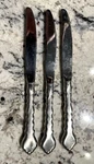 Oneida Community Stainless Flatware Cello Dinner Butter Knife Lot Of 3 Guc. Fixed Price $24.00.