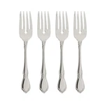 Oneida Silverware Set, Chateau Fine Flatware 4-PIECE Salad Forks Service.... Fixed Price $29.53.
