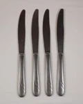 Washington Forge Stainless Usa WAF6 4 Dinner Knives. Fixed Price $6.82.