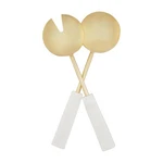 Mud Pie Gold Salad Servers Set; 11". Fixed Price $42.49.