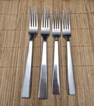 Sant' Andrea Fulcrum 2 Dinner & Salad Forks - Long Satin. Fixed Price $11.99.