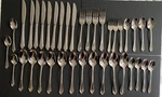 Paula Deen Flatware 38 Pieces 9 Knives 7 Forks 22 Spoons Stainless Steel Cutlery. Fixed Price $177.96.