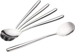 Miupoo Korean Soup Spoons Stainless Steel Long 7.8X1.6 Inches, Bright Silver. Fixed Price $18.82.