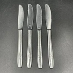 Stainless Japan CIF10 Dinner Knife Fleur De Lis Glossy Flatware Set 4. Fixed Price $8.00.