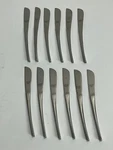 Set Of 12 Dansk International Designs Gg/korea 6" Cheese Knives Spreaders. Fixed Price $80.77.