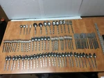 RDS41 Rebacraft Flatware Reed & Barton Stainless Japan 88 Pc Set Mcm W/serving. Fixed Price $139.99.