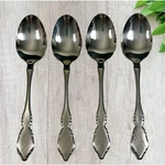 Oneida Usa Classic Mood Deauville Prescott Soup Spoon Stainless Flatware SET/4. Fixed Price $17.95.