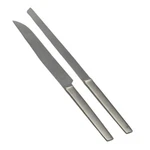 2 Vintage Midcentury Arthur Salm Austria Stainless Knives Carving Knife Set. Fixed Price $19.99.