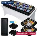 Halloscume Pcs Inflatable Serving Bar Set 72" X 30" Large Ice. Fixed Price $39.05.