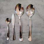 Gourmet Settings Windermere 4 Piece Hostess Serving Spoons Spreader Baby. Fixed Price $21.00.