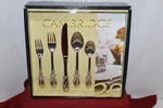 *new Cambridge Farrah Mirror 20 Piece Flatware Set, Service For 4. Fixed Price $39.95.