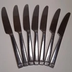 7 Dansk International Indonesia Stainless Flatware Bistro Knives 2 Stripe. Fixed Price $5.49.