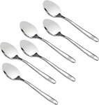 Begale 12-PIECE Stainless Steel Dessert Spoons, Small Silver. Fixed Price $23.58.