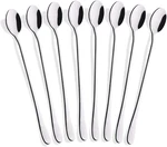 Hiware 8-PIECE 9-INCH Long Handle Iced Tea Spoon, Coffee Cream Spoons. Fixed Price $17.85.