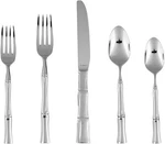 Royal Pacific 18/10 Stainless Steel Flatware, 5 Piece Place Setting With Table K. Fixed Price $82.30.
