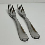 Cuisinart Elite Maree Salad Forks 7 5/8 Stainless Flatware CE-01-MA20 Lot Of. Fixed Price $14.99.