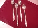 Set Of 4 Towle Scc Stainless Steel TWS110 Iced Tea Spoons 8". Fixed Price $31.24.