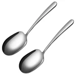 Stainless Steel Large Heavy Spoon,buffet Dinner Party Banquet Serving.... Fixed Price $22.15.