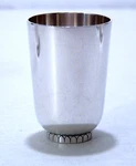 Georg Jensen Sigvard Bernadotte 825A Sterling Silver Cups Goblets, 4 Avail. Fixed Price $450.00.