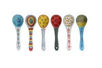 Heart & Home 6 Piece Serving Spoons Set,ceramic For Soup, Cereal,ramen.... Fixed Price $29.13.
