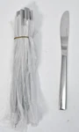 Lot Of 11 Varick Pomme 2 Stainless Steel Dinner Knives Tableware Cutlery Utensil. Fixed Price $8.10.