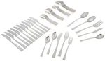 Gorham 871430 Biscayne 65-PIECE Stainless Flatware Set, Piece, Silver. Fixed Price $228.99.