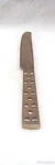 Libbey Stainless Steel LYF9 (dots) Solid Dinner Knife (knives) 8 3/4". Fixed Price $8.79.