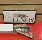 Lenox Vintage Jewel Gold 5 Pc Place Setting 18/10 Stainless Steel Open Box. Fixed Price $79.99.