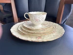 Mikasa Bone China Remembrance 5PC Place Setting. Fixed Price $60.00.