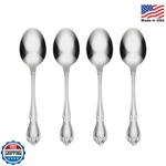 Oneida B552004C True Rose Everyday Flatware Dinner Spoons, Set Of 4, 6.75" X 1. Fixed Price $24.99.