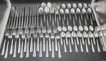 66- Oneida Heavy Duty Stainless Flatware & Serving Sets 90-192 "very Nice". Fixed Price $49.99.
