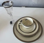 5 Pps Mikasa "palatial" And Wine Stem New. Fixed Price $86.99.