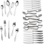 Lenox Butterfly Meadow 18/10 Stainless 65PC. Flatware Set (service For Twelve). Fixed Price $199.99.