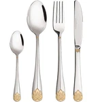 Silverware Set Limited Edition 24 Piece Dinnerware Flatware For 6.... Fixed Price $36.92.