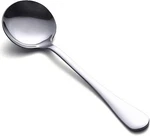 Soup 8-PIECE Premium Stainless Steel Round Spoons, Heavy-weight. Fixed Price $23.99.