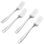 Bringer Stainless Steel Dessert Fork, Small Cake/salad Forks Set, Pack Of 12. Fixed Price $19.73.