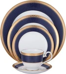 Noritake Odessa Cobalt Gold 5-PIECE Place Dinnerware Setting Blue. Fixed Price $162.40.